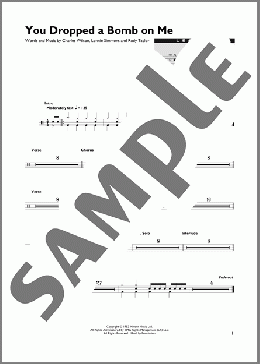 You Dropped A Bomb On Me(The Gap Band) 楽譜 その他 ダウンロード