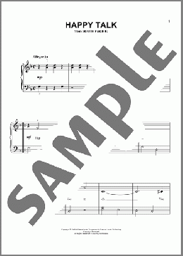 Happy Talk (from South Pacific)(Richard Rodgers/Oscar Hammerstein II/Rodgers & Hammerstein) 楽譜 その他 ダウンロード