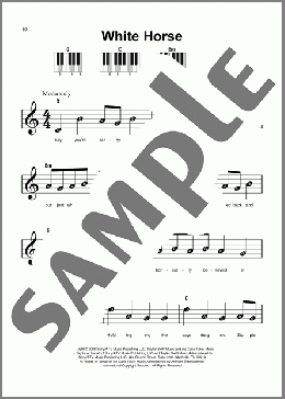 White Horse(Taylor Swift) 楽譜 ピアノ（ソロ） ダウンロード