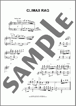 Climax Rag [Jazz version](James Scott) 楽譜 ピアノ（ソロ） ダウンロード