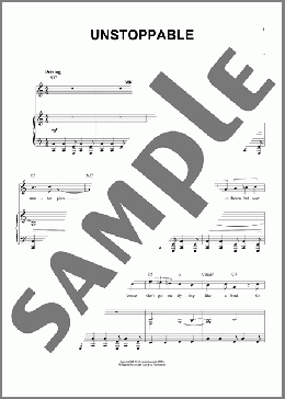 Unstoppable (from the musical Tootsie)(David Yazbek) 楽譜 ピアノ & ボーカル ダウンロード