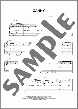 xanny(Billie Eilish) 楽譜 ピアノ（ソロ） ダウンロード