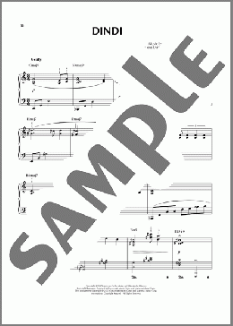 Dindi [Jazz version] (arr. Brent Edstrom)(Ray Gilbert/Aloysio de Oliveira) 楽譜 ピアノ（ソロ） ダウンロード