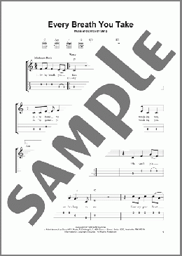 Every Breath You Take(The Police) 楽譜 その他 ダウンロード