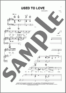 Used To Love(Martin Garrix & Dean Lewis) 楽譜 ピアノ & ボーカル & ギター ダウンロード