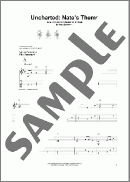 Uncharted: Nate's Theme (from Uncharted: Drake's Fortune)(Greg Edmonson) 楽譜 ギター（ソロ） ダウンロード
