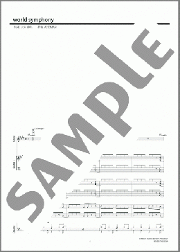 world symphony(ACIDMAN) 楽譜 バンドスコア ダウンロード