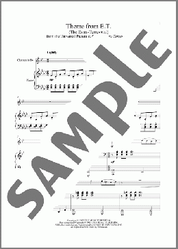 Theme From E.T. (The Extra-Terrestrial)(John Williams) 楽譜 その他 ダウンロード