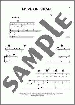 Hope Of Israel(Chris Tomlin) 楽譜 ピアノ & ボーカル & ギター ダウンロード
