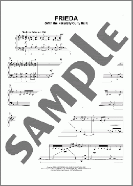 Frieda (With The Naturally Curly Hair) (arr. Phillip Keveren)(Vince Guaraldi) 楽譜 ピアノ（ソロ） ダウンロード