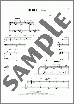 In My Life [Jazz version](The Beatles) 楽譜 ピアノ（ソロ） ダウンロード