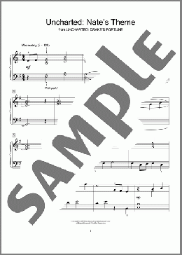 Uncharted: Nate's Theme (from Uncharted: Drake's Fortune) (arr. Mona Rejino)(Greg Edmonson) 楽譜 ピアノ（ソロ） ダウンロード