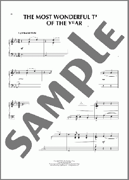 The Most Wonderful Time Of The Year [Jazz version] (arr. Phillip Keveren)(Andy Williams) 楽譜 ピアノ（ソロ） ダウンロード