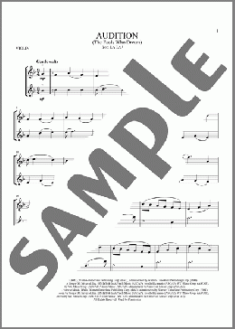 Audition (The Fools Who Dream) (from La La Land)(Emma Stone) 楽譜 その他 ダウンロード