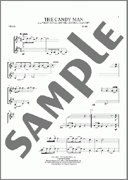 The Candy Man (from Willy Wonka & The Chocolate Factory)(Anthony Newley/Leslie Bricusse) 楽譜 その他 ダウンロード