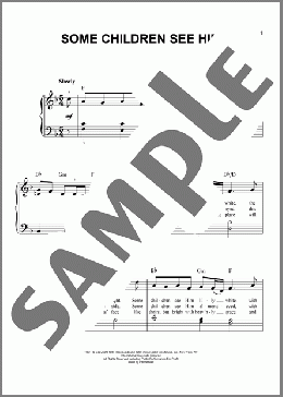 Some Children See Him(Alfred Burt/Wihla Hutson) 楽譜 ピアノ（ソロ） ダウンロード