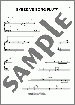 Syeeda's Song Flute (arr. Brent Edstrom)(John Coltrane) 楽譜 ピアノ（ソロ） ダウンロード
