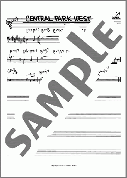 Central Park West(John Coltrane) 楽譜 その他 ダウンロード