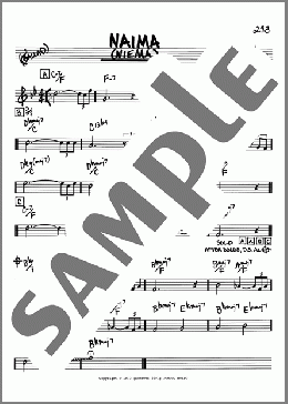 Naima (Niema)(John Coltrane) 楽譜 その他 ダウンロード