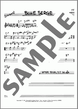 Blue Serge(Duke Ellington) 楽譜 その他 ダウンロード