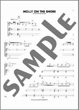 Molly On The Shore(Percy Aldridge Grainger) 楽譜 ギターアンサンブル ダウンロード