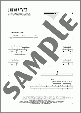Livin' On A Prayer (arr. Kennan Wylie)(Bon Jovi) 楽譜 その他 ダウンロード