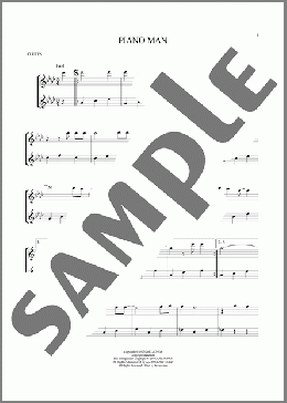 Piano Man(Billy Joel) 楽譜 その他 ダウンロード