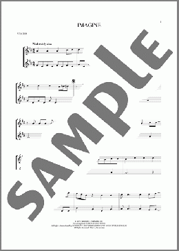 Imagine(John Lennon) 楽譜 その他 ダウンロード