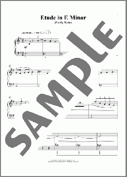 Etude In E Minor (Firefly Waltz)(Phillip Keveren) 楽譜 ピアノ（ソロ） ダウンロード