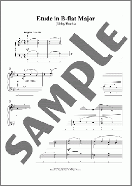 Etude In B-Flat Major (Giving Thanks)(Phillip Keveren) 楽譜 ピアノ（ソロ） ダウンロード