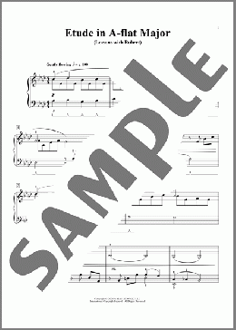Etude In A-Flat Major (Lessons With Robert)(Phillip Keveren) 楽譜 ピアノ（ソロ） ダウンロード