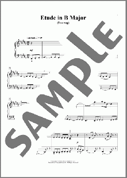 Etude In B Major (Doo-Wop)(Phillip Keveren) 楽譜 ピアノ（ソロ） ダウンロード