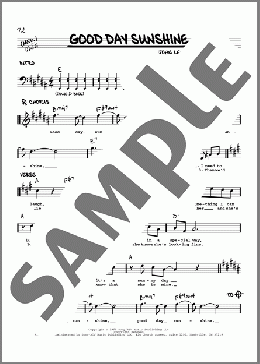 Good Day Sunshine [Jazz version](The Beatles) 楽譜 その他 ダウンロード