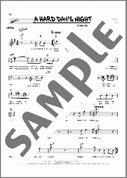 A Hard Day's Night [Jazz version](The Beatles) 楽譜 その他 ダウンロード