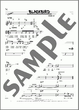 Blackbird [Jazz version](The Beatles) 楽譜 その他 ダウンロード