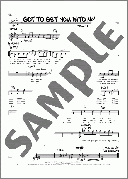 Got To Get You Into My Life [Jazz version](The Beatles) 楽譜 その他 ダウンロード