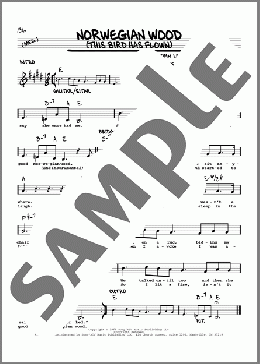 Norwegian Wood (This Bird Has Flown) [Jazz version](The Beatles) 楽譜 その他 ダウンロード