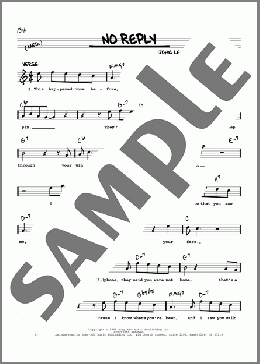 No Reply [Jazz version](The Beatles) 楽譜 その他 ダウンロード