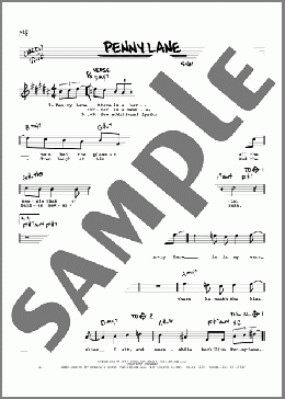 Penny Lane [Jazz version](The Beatles) 楽譜 その他 ダウンロード