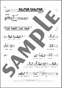 Helter Skelter [Jazz version](The Beatles) 楽譜 その他 ダウンロード