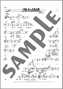 I'm A Loser [Jazz version](The Beatles) 楽譜 その他 ダウンロード