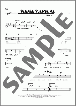 Please Please Me [Jazz version](The Beatles) 楽譜 その他 ダウンロード