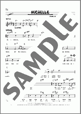 Michelle [Jazz version](The Beatles) 楽譜 その他 ダウンロード