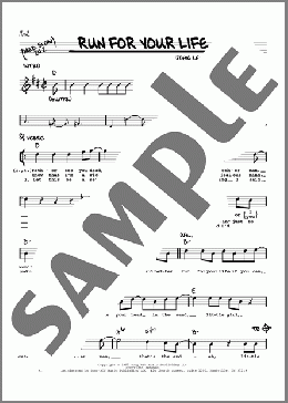 Run For Your Life [Jazz version](The Beatles) 楽譜 その他 ダウンロード