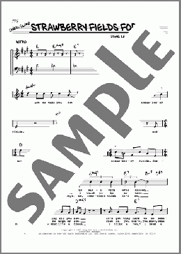 Strawberry Fields Forever [Jazz version](The Beatles) 楽譜 その他 ダウンロード