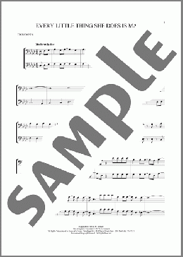 Every Little Thing She Does Is Magic(The Police) 楽譜 その他 ダウンロード