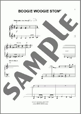 Boogie Woogie Stomp(Albert Ammons) 楽譜 その他 ダウンロード