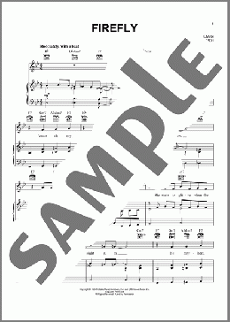 Firefly(Tony Bennett) 楽譜 ピアノ & ボーカル & ギター ダウンロード