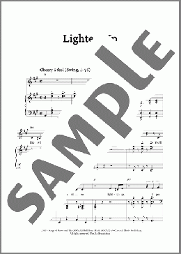 Lighten Up(Shaina Taub) 楽譜 ピアノ & ボーカル ダウンロード