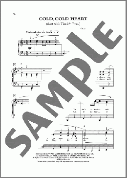 Cold, Cold Heart (arr. Dan Coates)(Tony Bennett & Tim McGraw) 楽譜 ピアノ（ソロ） ダウンロード